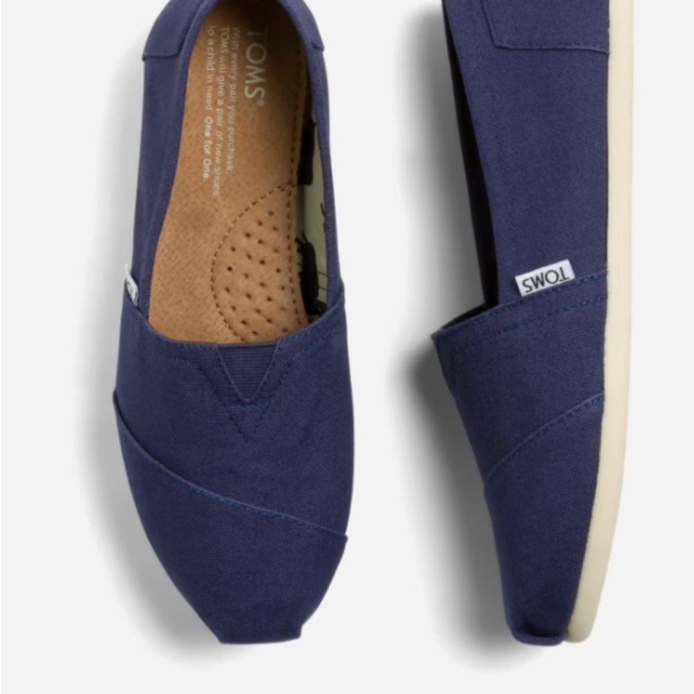 TOMS classic Alpargata 1.0 Solid Canvas Flat